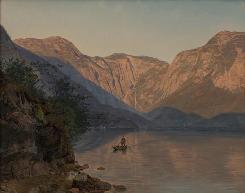 Mountains over Lake Hallstatt
